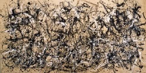 Autumn Rhythm - Number 30, por Jackson Pollock (1950)