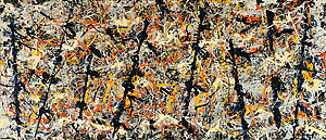Blue Poles, por Jackson Pollock (1950)